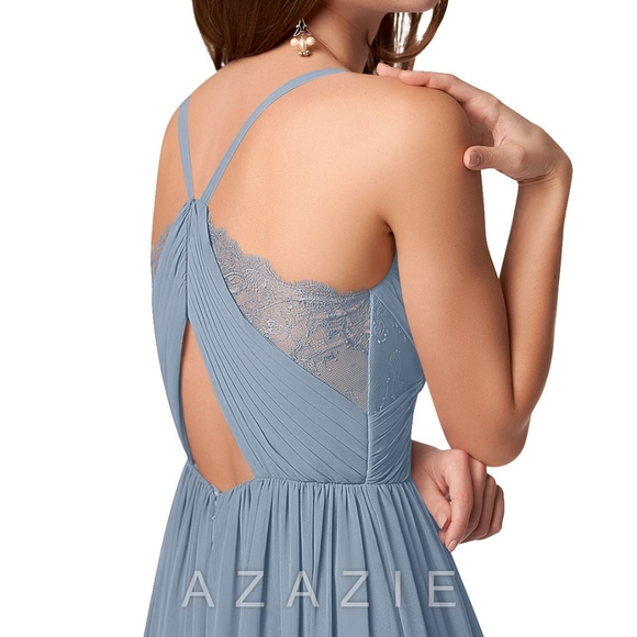 Azazie Leslie Bridesmaid Dress - Dusty Rose (Discontinued Color) - Picture 11 of 11